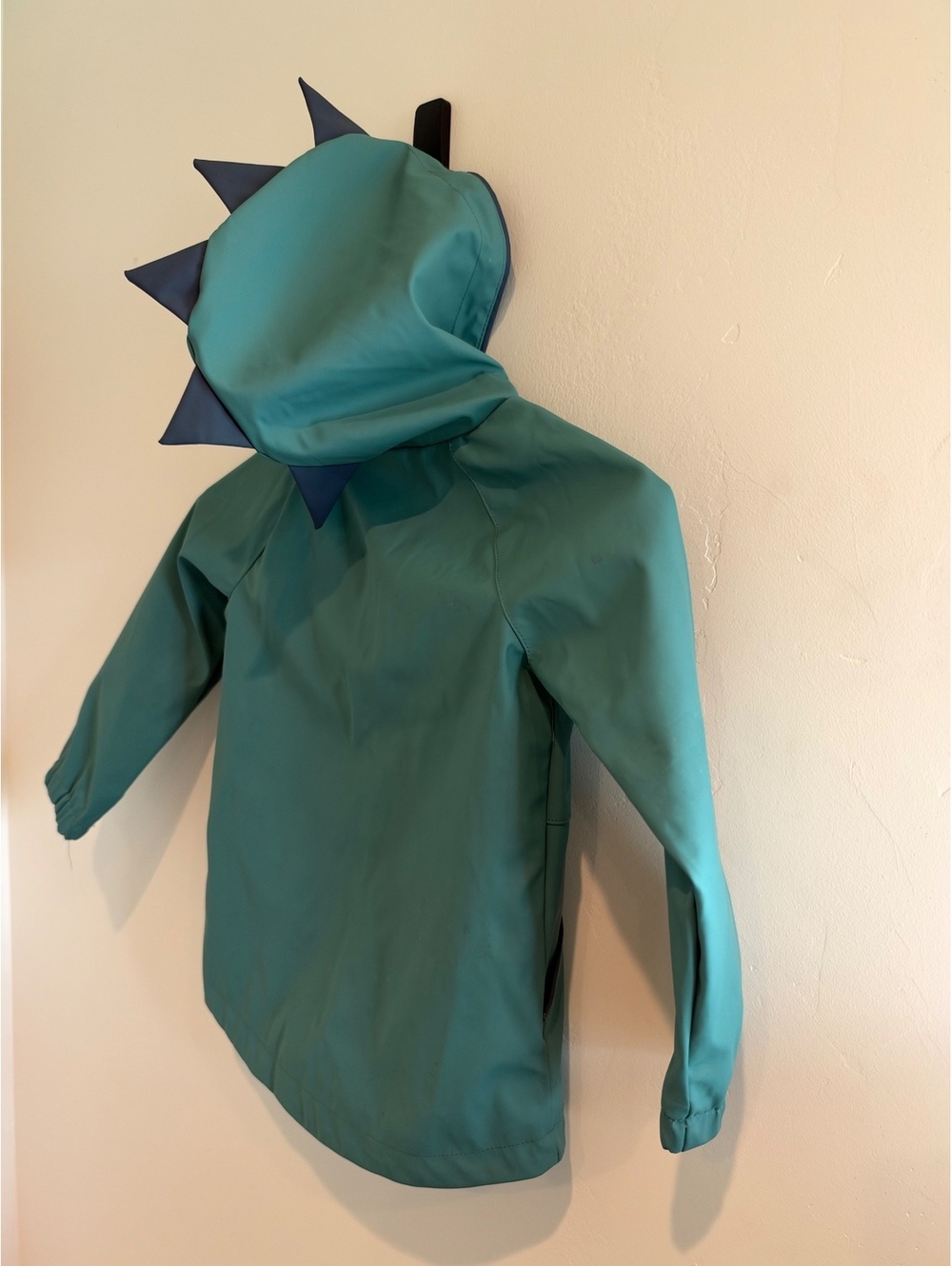 Tommy Bahama Kids Dinosaur Hooded Rain Jacket Teal Size 4T